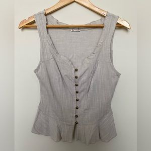 Free People linen top